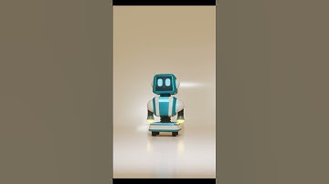 i make this robot modeling with simple mesh in blender 4.1 #blendertips #robot #3dcharacterdesign