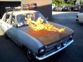 Opel kadett b flamejob