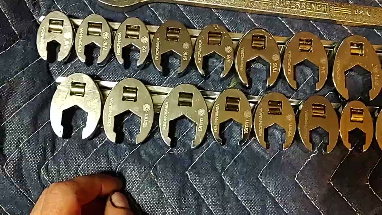 NICE flare nut wrenches and other USA made wrenches. MAC, SNAPON, MATCO. MAKE AMERICAN GREAT AGAIN.