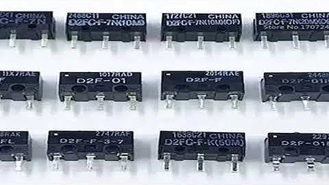 2Pcs/10Pcs mouse micro switch D2FC-F-7N(10M)/(OF)  D2FC-F-7N(20M)/(OF)  D2FC-F-K 50M