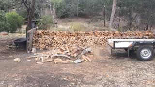 Trailer unloader
