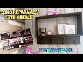 Como reparar una repisa de madera #segundaoportunidad#dumpsterdiving #hazlotumismo#DIY #MANUALIDADES