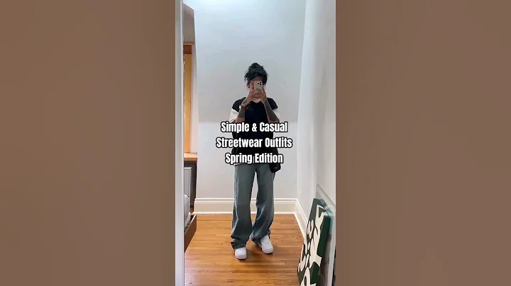 Simple & Casual Streetwear Outfits Spring Edition 🌸✅ #outfitideas #outfit #fashion #fashiontrends