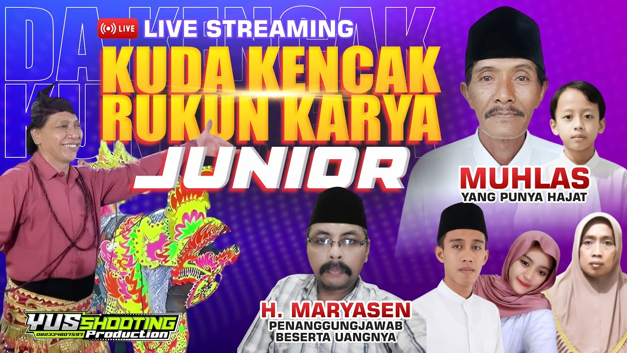 🔴LIVE MALAM KUDA KENCAK RUKUN KARYA JUNIOR HAJATNYA BPK MUHLAS, ISMAM DS BESUK BANTARAN PROBOLINGGO