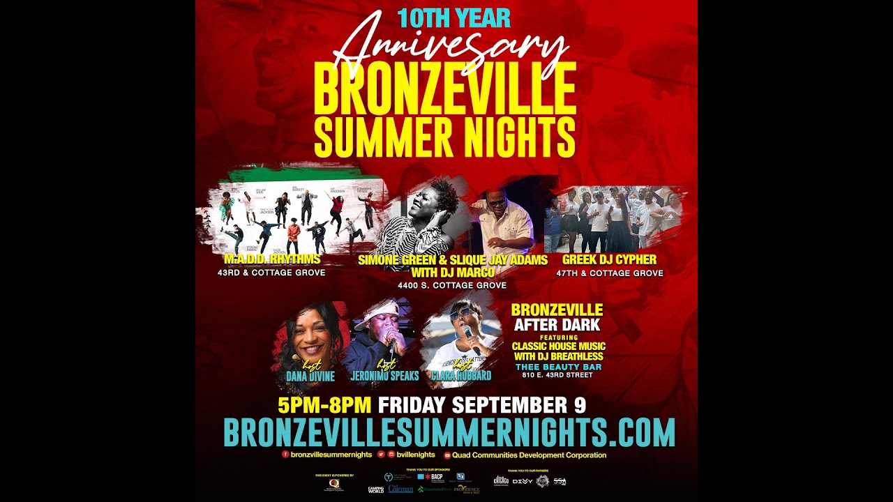 Bronzeville Summer Nights 3 Edition August 9th, 2022 YouTube