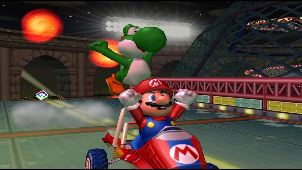 Mario Kart: Double Dash!! - 150cc All Cup Tour (Mario and Yoshi)