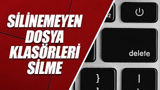 SİLİNMEYEN KLASÖR – DOSYA NASIL SİLİNİR? by TechWorm 308 views 2 months ago 1 minute, 48 seconds