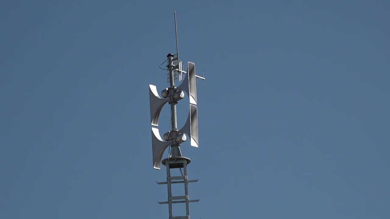 Lakossági Riasztórendszer teljeskörű szirénapróba Répcelakon (MoLaRi)  - Emergency alarm system test