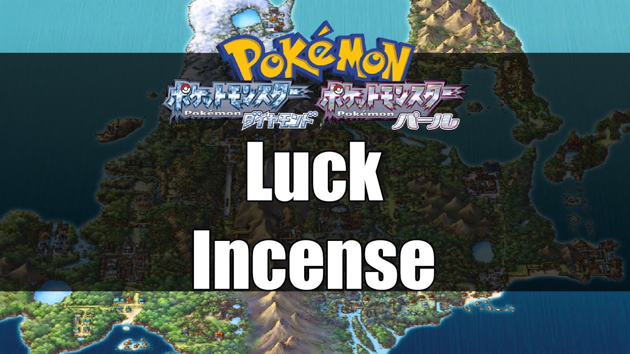 Pokemon Diamond & Pearl - Where to get Luck Incense