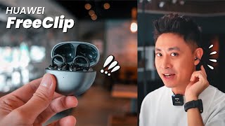 HUAWEI FreeClip Earbuds: Crazy Design...But It Actually Works! 😦