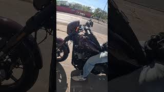 Gas prices going crazy 🤪 #bikelife #motovlog #biker #shorts #harleydavidson #motorcycle #vlog