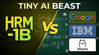 Can Tiny AI Beast HRM Text 1B Do Math Reasoning? Tested Against Local LLMs