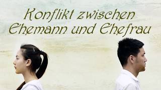 Konflikt zwischen Ehemann und Ehefrau