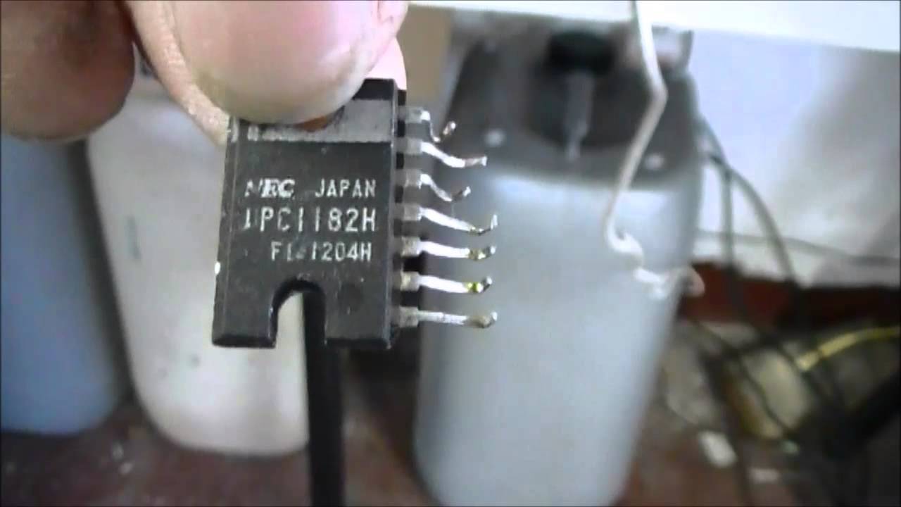 Stalker 9F DX Audio IC UPC1182H Replacement HOW TO