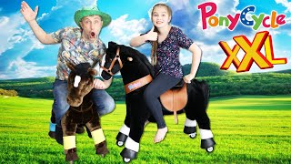 PONYCYCLE XXL Taille 5 ! Le CHEVAL pour les GRANDS ENFANTS !