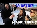 Tricks with Ice and snow🥶 -Julien Magic