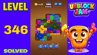 Unblock Jam Level 346 Walkthrough Solution