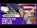 American figure skater Amber Glenn talks people pleasing in competition