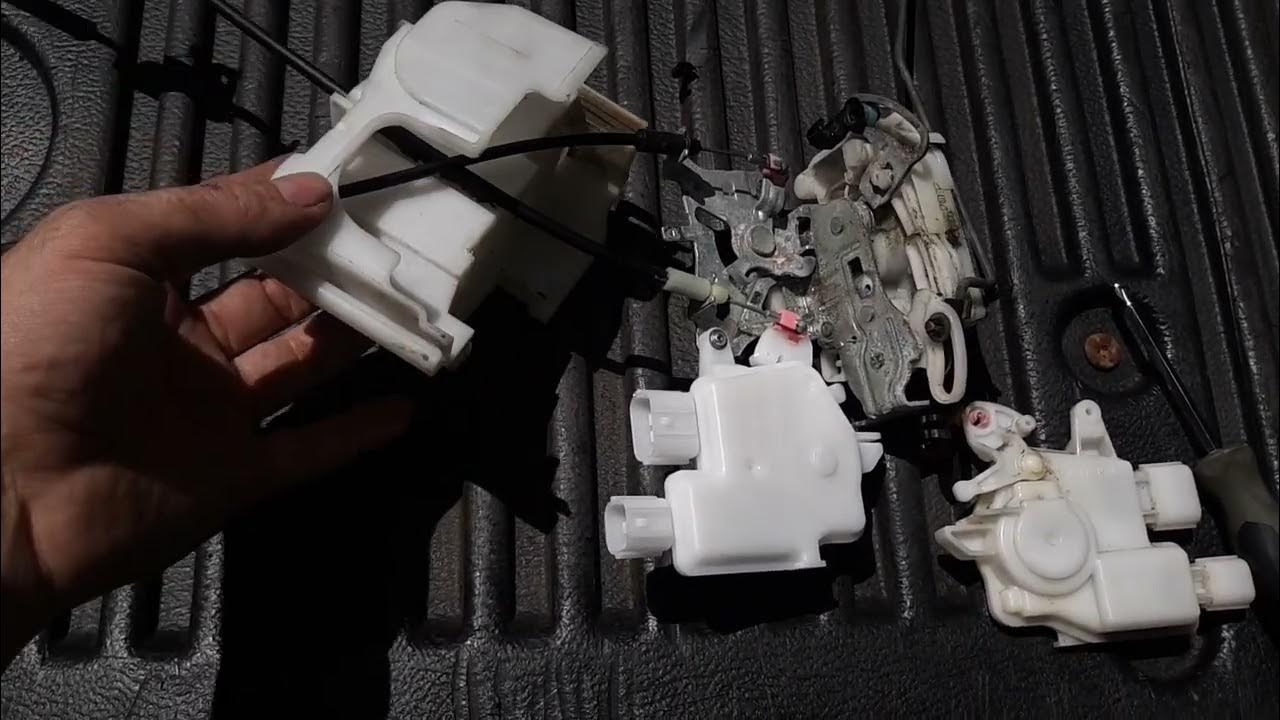 2006 Honda Accord door lock actuator replacement - YouTube