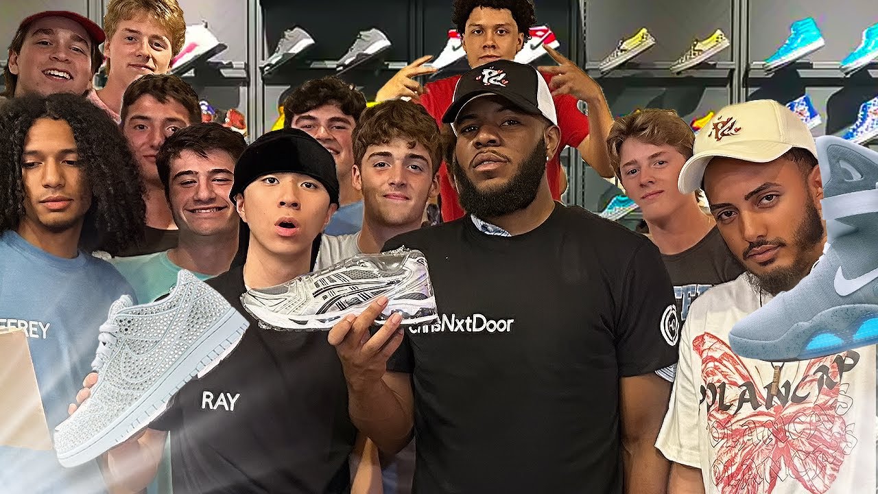 I Became A Sneaker Store Manager w/Ray!