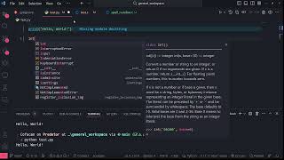 Intro To Higher Level Programming - Feat. Python