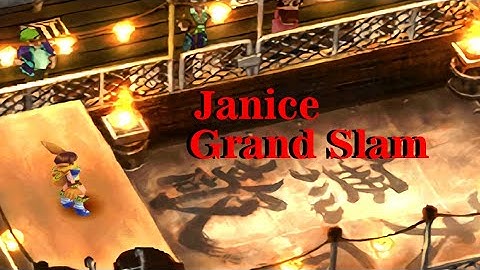 Chrono Cross - How To Beat Janice in Grand Slam