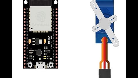 Control a servomotor with ESP32