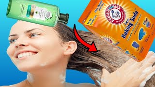 BAKING SODA SHAMPOO - For Dandruff, Hair growth, Fungal Infection, Flakiness & Oily Hair