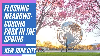 Flushing Meadows-Corona Park in the Spring (Queens, New York City)