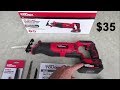 $35 Reciprocating Saw REVIEW Hyper Tough WALMART cordless battery black and decker dewalt