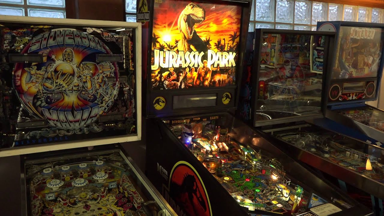 Jurassic Park (Data East, 1993) Flipper Pinball