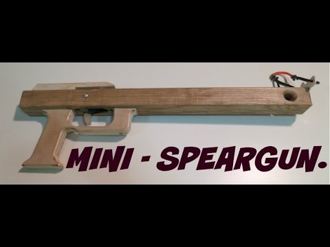 How to Make a Wooden Speargun - (DIY Speargun Part 1) 