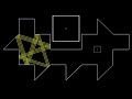 Yellow's great escape: trajectory of one particle in a Tokarsky unilluminable room