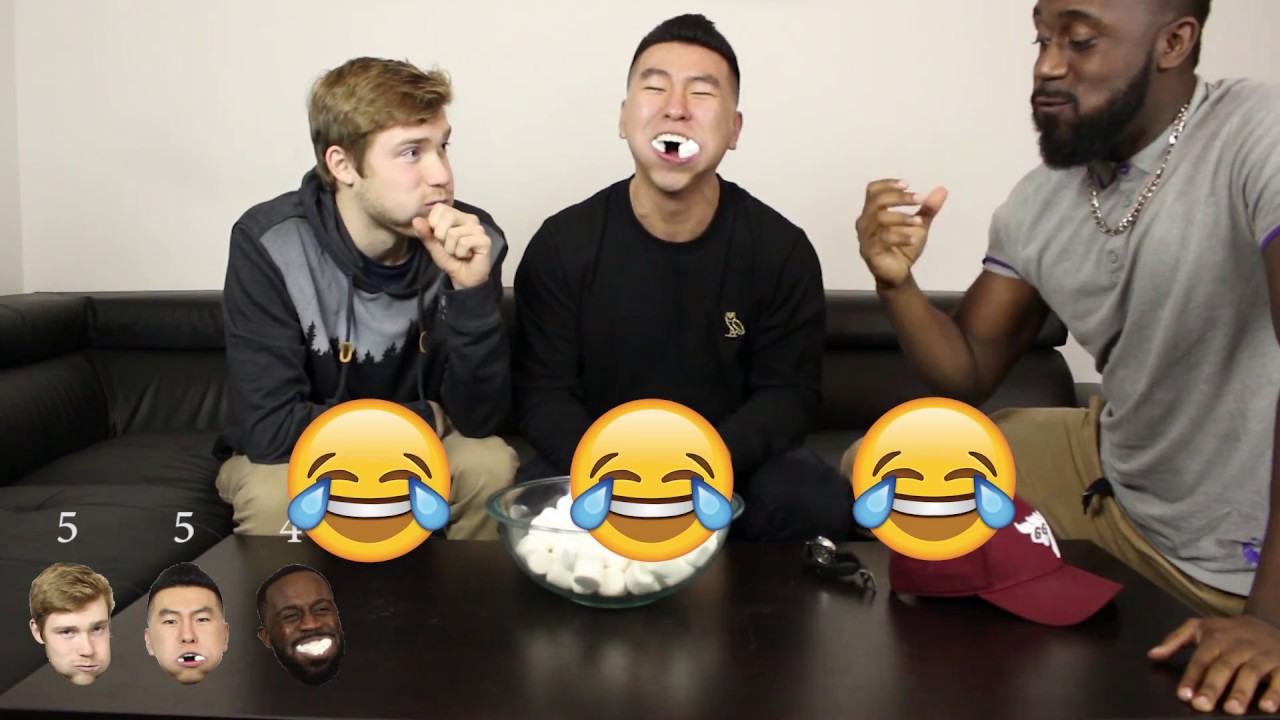 CRAZY CHUBBY BUNNY CHALLENGE (PUSHUPS)