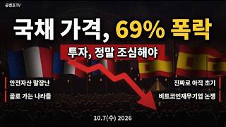 [새벽실방] 국채가격, 69% 폭락 / 투자, 정말 조심 / 안전자산, 말장난 / 골로 가는 나라들 / 진짜 아직 초기 / 비트코인재무기업, 찬반논쟁 10/7수 [공병호TV]