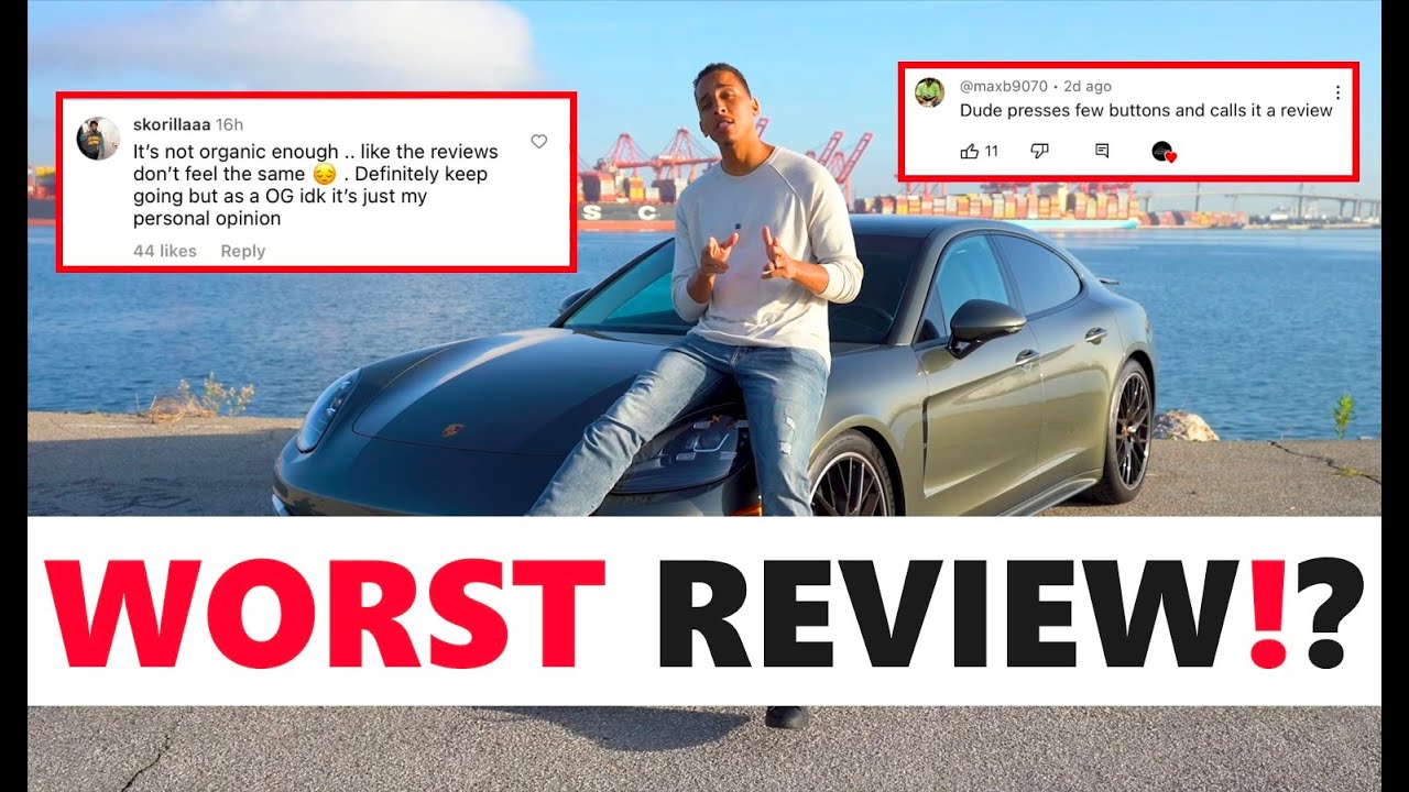 Tall Guy Car Reviews "WORST" Review on the 2023 Porsche EXPOSED?! YouTube
