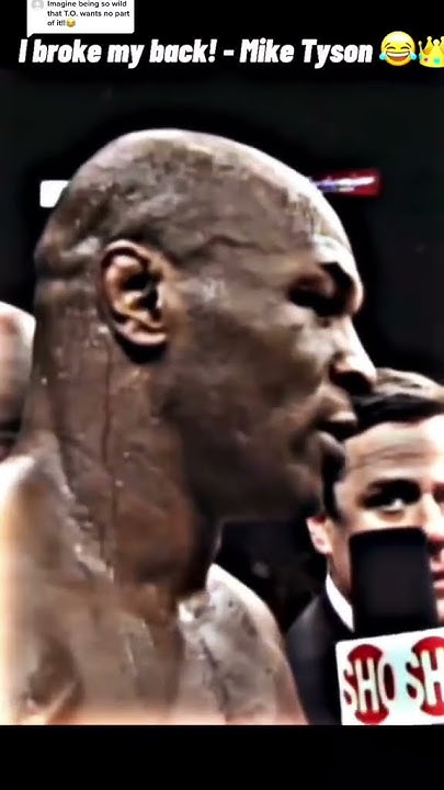 Mike Tyson I Broke My Back Video I BROKE MY BACK | MIKE TYSON - YouTube