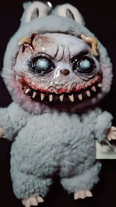 Scary pumpkin doll ondel ondel version #shortsvideo