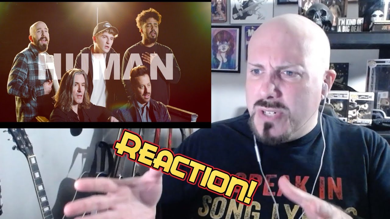 HUMAN Rag N Bone Man VoicePlay ft Anthony Gargiula Reaction From Mr. Scott!