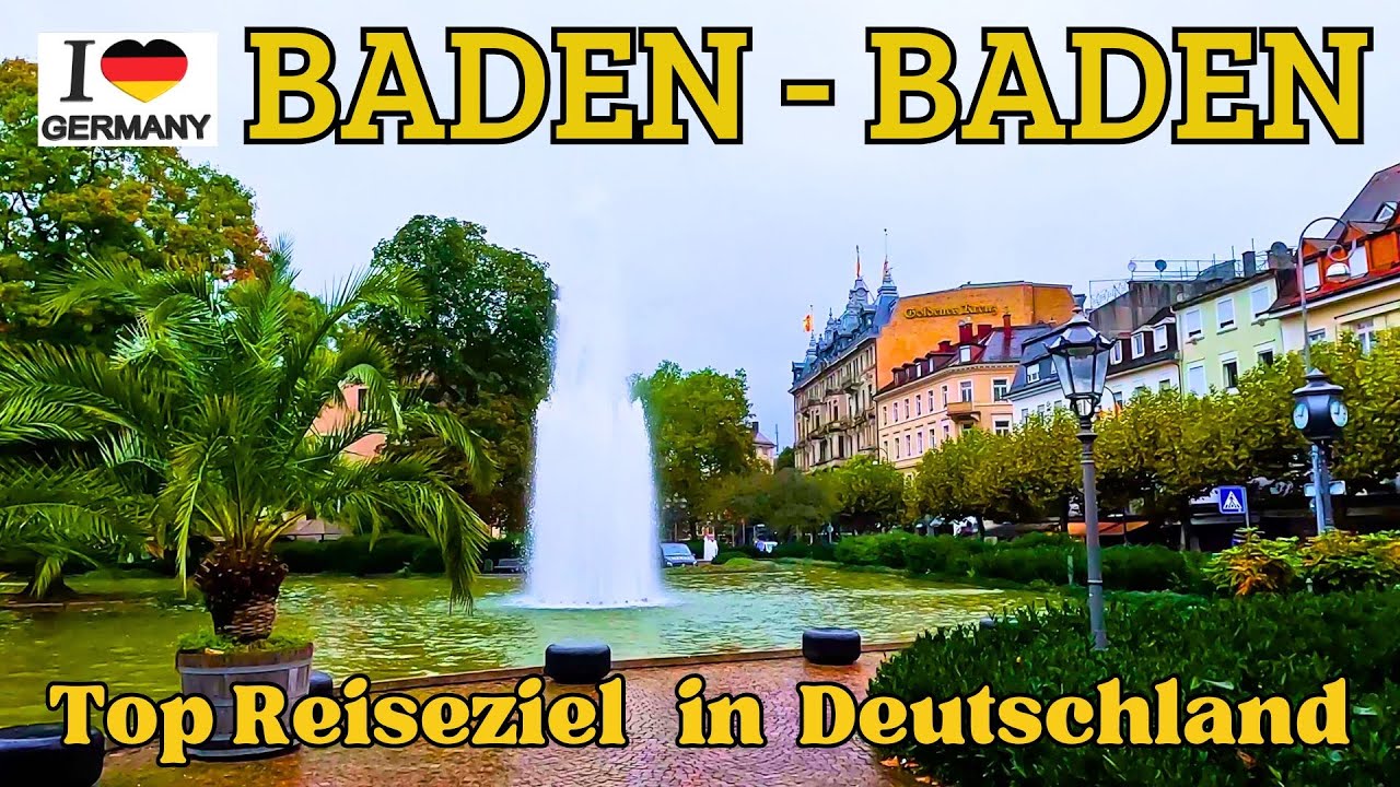 Баден-Баден - самый красивый курортный город Германии - лучшее место отдыха в Шварцвальде