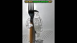 BEST SHADOW ART ☠️🔥 DON'T MISS THE LAST ONE #lolfx #shadowart #drawing #trolledit screenshot 4