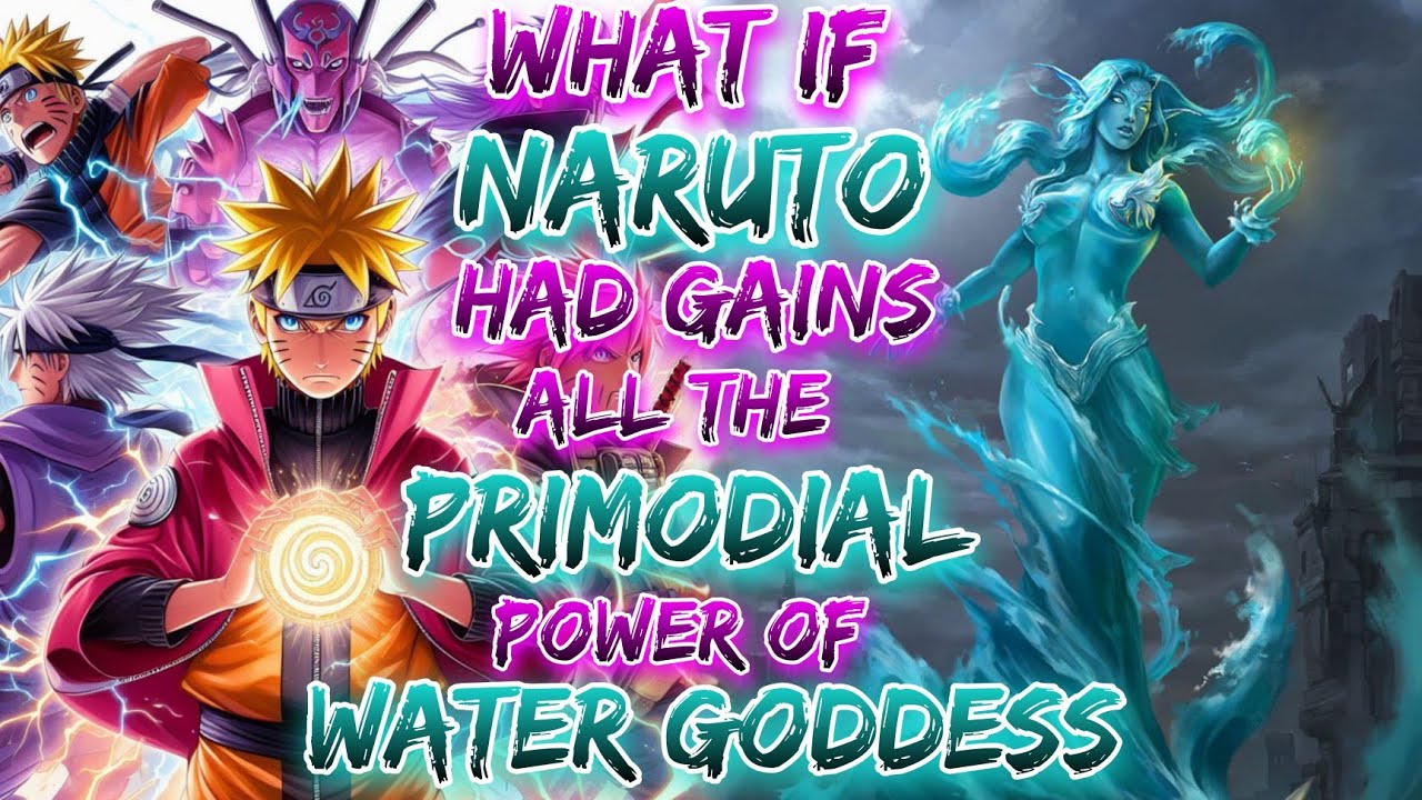 What If  Naruto's Had gains all  the Primodial Power Of Water Goddess?