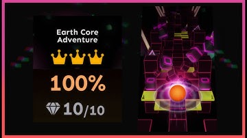 「Rolling Sky」Earth Core Adventure「Fanmade Level 10」| ★★★