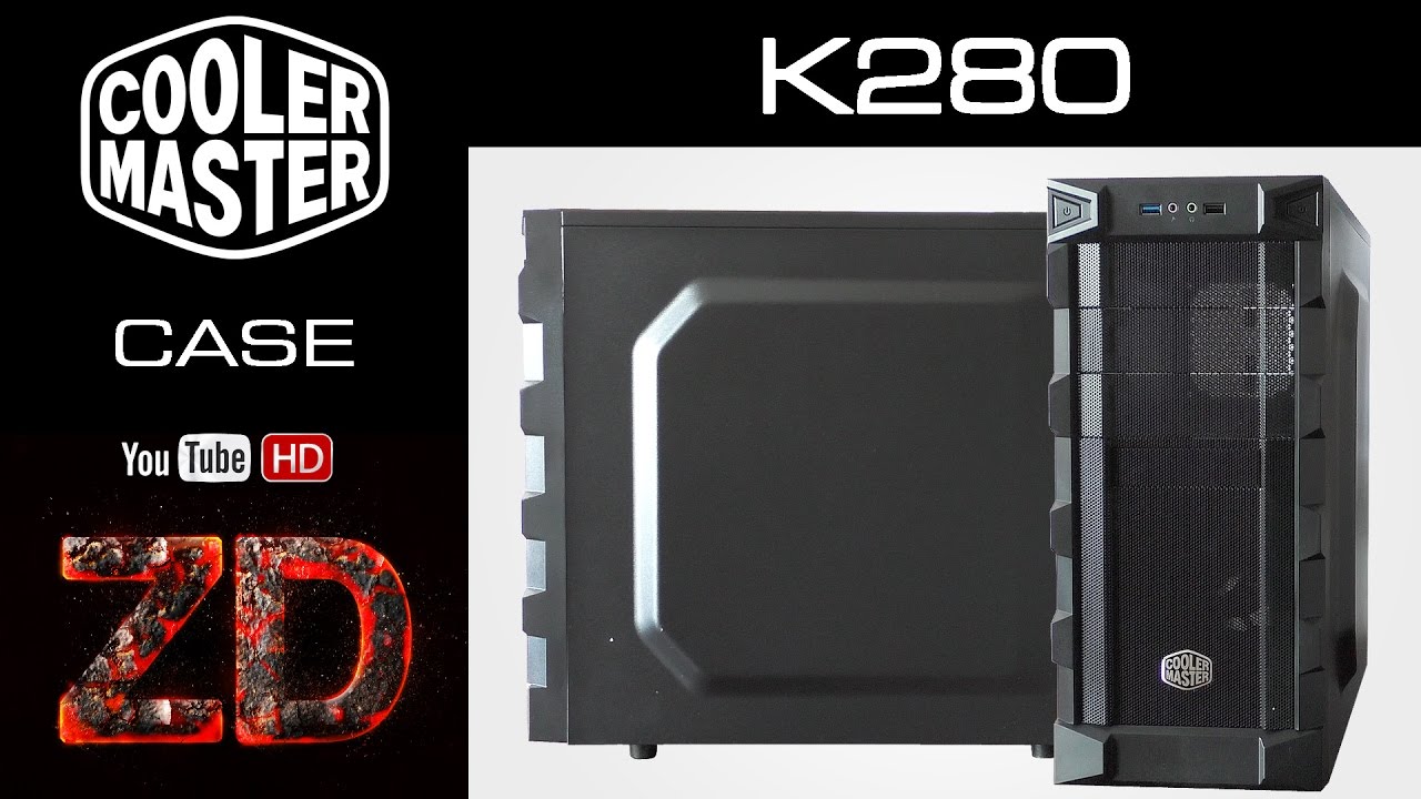 Обзор системного блока Cooler Master K280