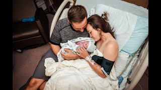 The Birth of Beckham | A Golden Hour Session