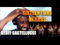 QOFYREACTS To Geoff Castellucci -  SIXTEEN TONS | Low Bass Singer Cover