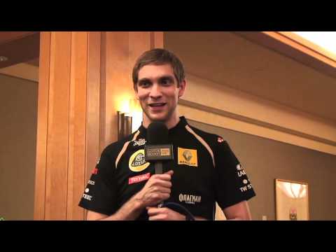 Vitaly Petrov Singapore video diary