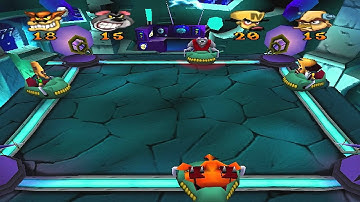 Crash Bash Walkthrough Part 31 HD 200% Warp Room 3 (N.Ballism Gold Relic)