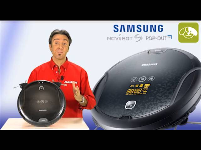 Robot Samsung Navibot S Pop Out - YouTube