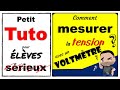 Tuto   comment mesurer une tension avec un voltmtre 